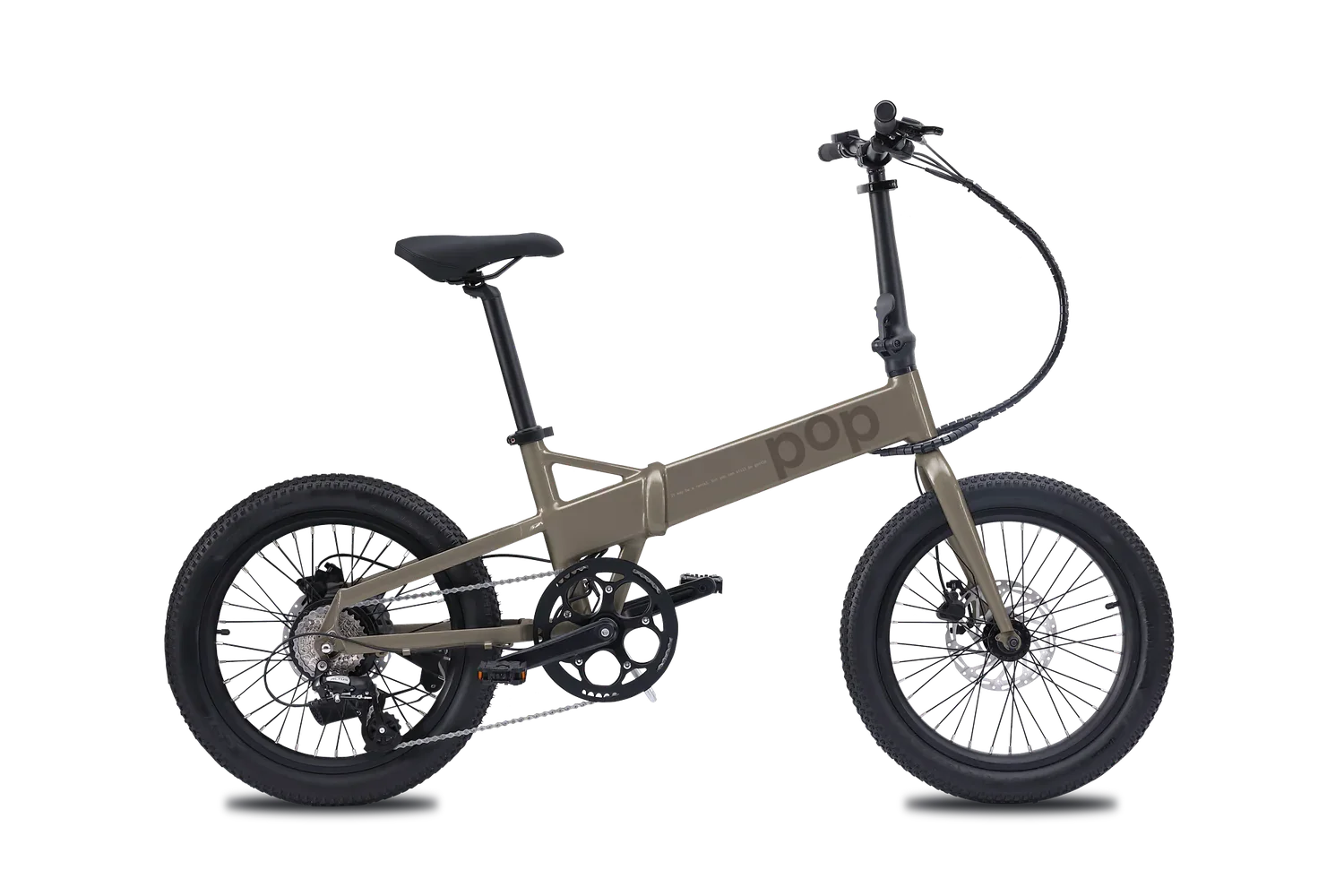 POP folding e-bike in Mineral Calm